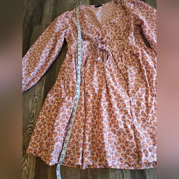 J.CREW V-neck cotton poplin mini dress in peony paisley, 14 - Picture 10 of 16